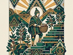 Eduardo Quispe — coffee farmer illustration 1