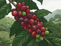 La Fany — coffee farm illustration 3