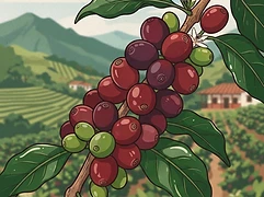 Finca Filadelfia β coffee farm illustration 3