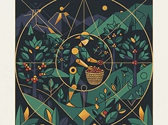 Lost Origin Coffee Lab — coffee farmer illustration 3