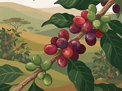 Kamavindi Estate β coffee farm illustration 3