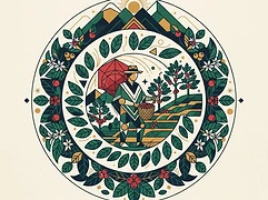 Carlos Guamanga — coffee farmer illustration 2