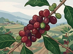 Ruvumu Washing Station — coffee farm illustration 3