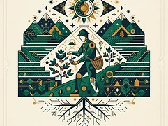 Abelardo Medina — coffee farmer illustration 2