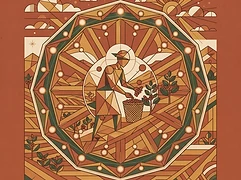 Gatuyaini Farmers Cooperative Society — coffee farmer illustration 2