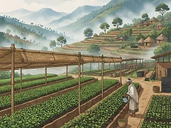 Musa Abalulesa — coffee farmer illustration 3