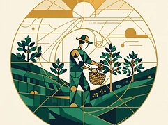 Luis Salas — coffee farmer illustration 3