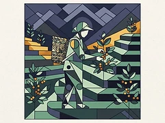 Vladimir Solares — coffee farmer illustration 3