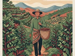 Kamwangi Cooperative — coffee farmer illustration 1