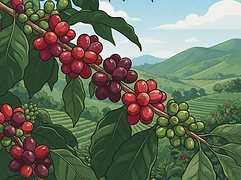Alto Naranjal — coffee farm illustration 3