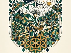 Juan Danilo Florez — coffee farmer illustration 2