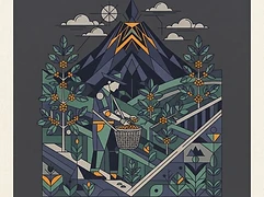 Efrén Armando Rodríguez Badilla — coffee farmer illustration 1