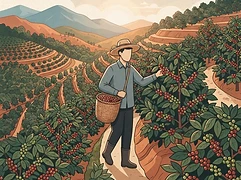 Redelong Organic Cooperative (REO) — coffee farmer illustration 1