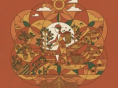Unnamed Musumba Hill farming families — coffee farmer illustration 3