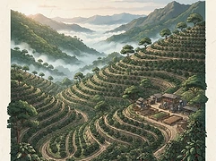 Finca Alto Quiel / Mima Estates — coffee farm illustration 1
