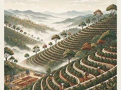 Faith Estate β coffee farm illustration 1