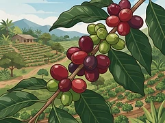 La Prosperidad de Chirinos Cooperative — coffee farm illustration 3