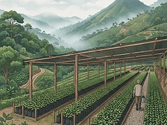 Jamison Savage, Saśa Šestić, and Elvin Siew — coffee farmer illustration 3