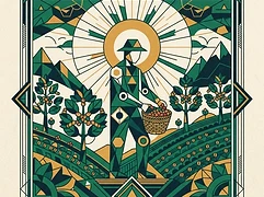 Percy Pintado — coffee farmer illustration 3