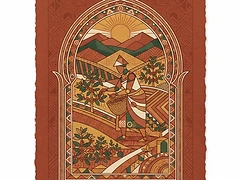 Long Miles Project — coffee farmer illustration 2