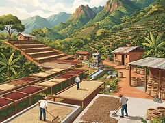 Smallholder farms in the region's northwestern corridor — coffee farm illustration 2