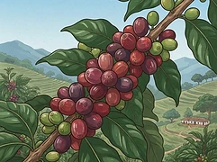 La Lomita β coffee farm illustration 3
