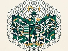 Alfonso Villagomez — coffee farmer illustration 2