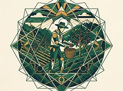 Sebastián Ramírez — coffee farmer illustration 1