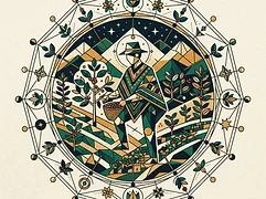 Servio Botina — coffee farmer illustration 1