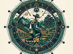 Mariela Muñoz — coffee farmer illustration 1