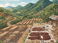 Finca La Obediencia — coffee farm illustration 2
