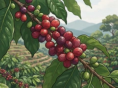 CEPCO cooperative — coffee farm illustration 3