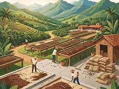 Finca Nuguo — coffee farm illustration 2