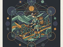 Not published — coffee farmer illustration 1
