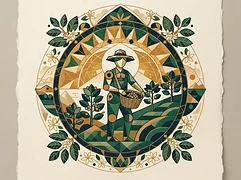 Maria Valéria and Maria Rogéria Pereira — coffee farmer illustration 3
