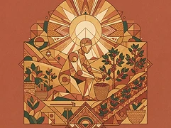 Patrick Mathagu — coffee farmer illustration 2