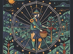 Yeltsin Sagastume Enamorado — coffee farmer illustration 1