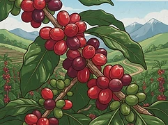 Vista Alegre β coffee farm illustration 3