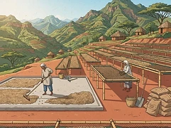 Danche Washing Station β coffee farm illustration 2