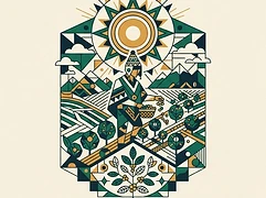 Abel Raymundo Arotaype — coffee farmer illustration 2