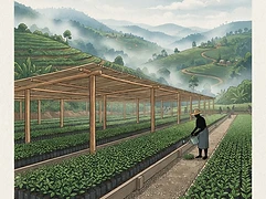 Gachatha Farmers Cooperative Society — coffee farmer illustration 3