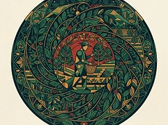 Mario and Nelly Lovo — coffee farmer illustration 2