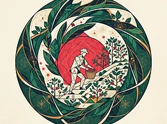 Jhoan Vergara — coffee farmer illustration 3