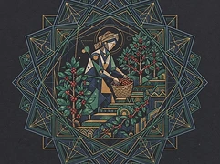 Alburez-Ortega Family — coffee farmer illustration 1