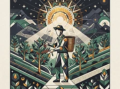 Josué Morales — coffee farmer illustration 3