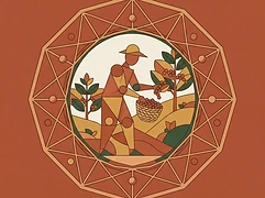 Kawacom — coffee farmer illustration 2