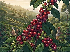 Muriama Estate β coffee farm illustration 3