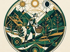 Ayde Palomino Rojas — coffee farmer illustration 2