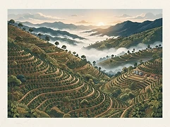 Finca Tijuana — coffee farm illustration 1