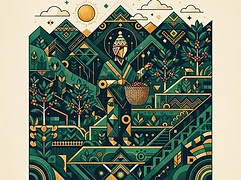 Wilbert Almanza — coffee farmer illustration 3